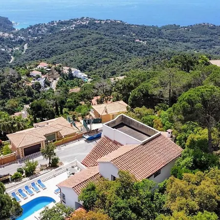 Celeste, Private Pool With Sea View, 15pers يوريت دي مار