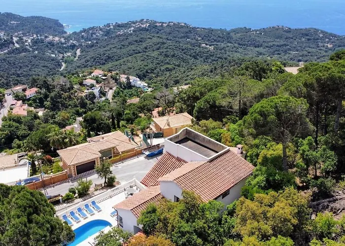 Celeste, Private Pool With Sea View, 15pers Lloret de Mar